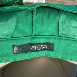Billiard Green Lauren Ralph Lauren Straight Leg Pants / Trousers Size 12